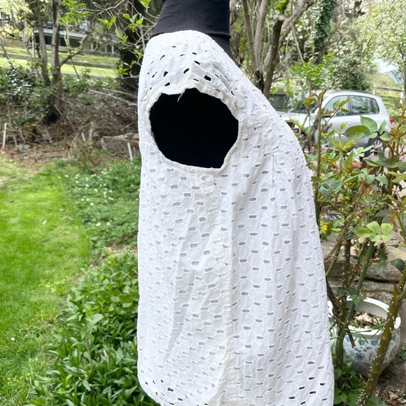 White Peasant Blouse - Picture 2 of 6